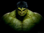 CGI Image of the Hulk.